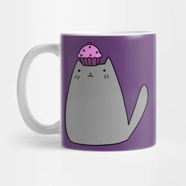 Cupcake Gray Kitty by saradaboru